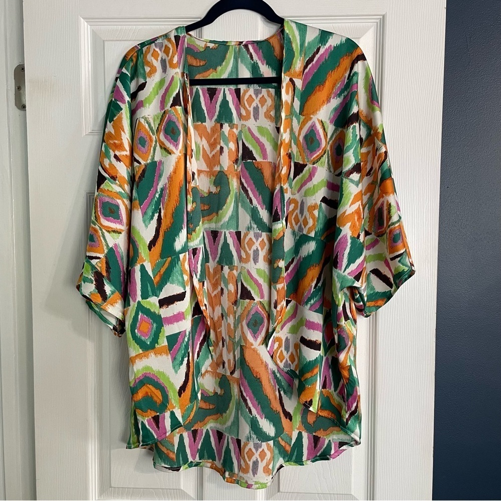 Accent Multi Colored Colorful Shrug